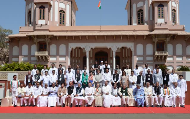 Congress Working Committee meeting, Ahmadabad, on the 89th anniversary of the Dandi Satyagrah
